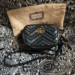 Gucci GG Marmont small matelassé shoulder bag